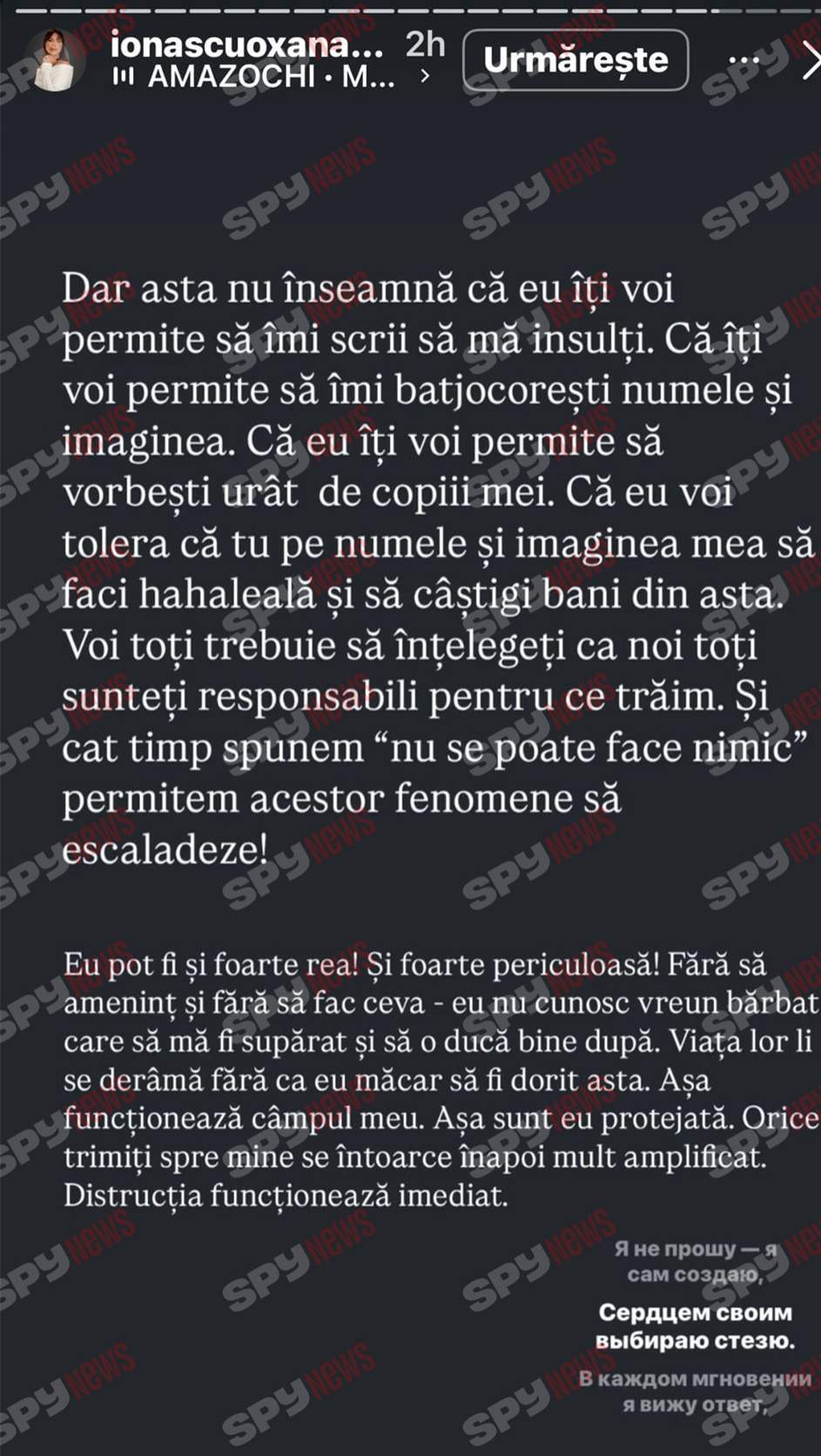 Oksana Ionașcu, atac furibund la adresa lui Alex Zlăvog: „Vei avea probleme cu erecția!”