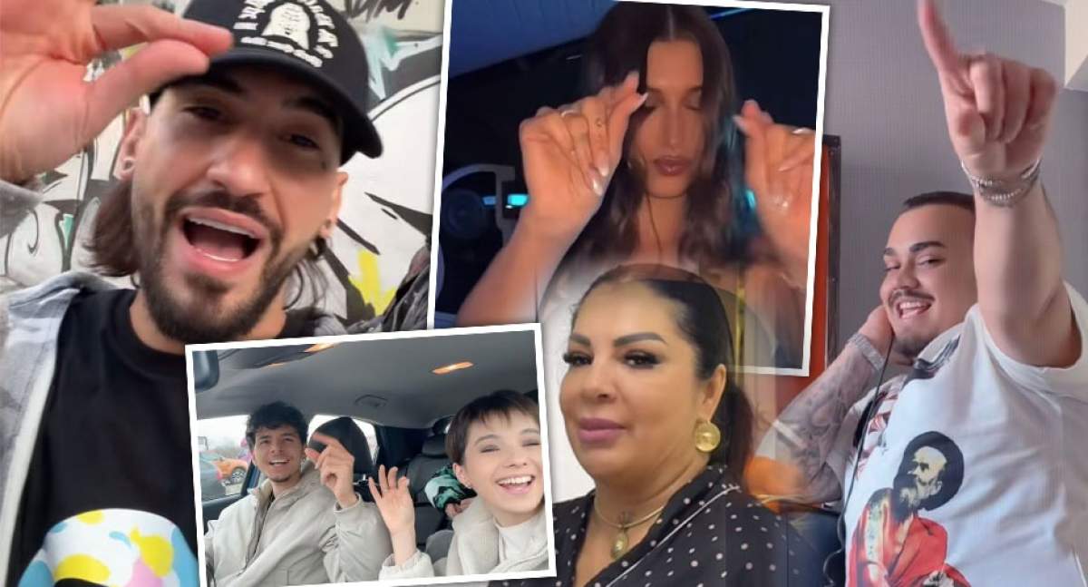 Colaj foto cu vedete din România