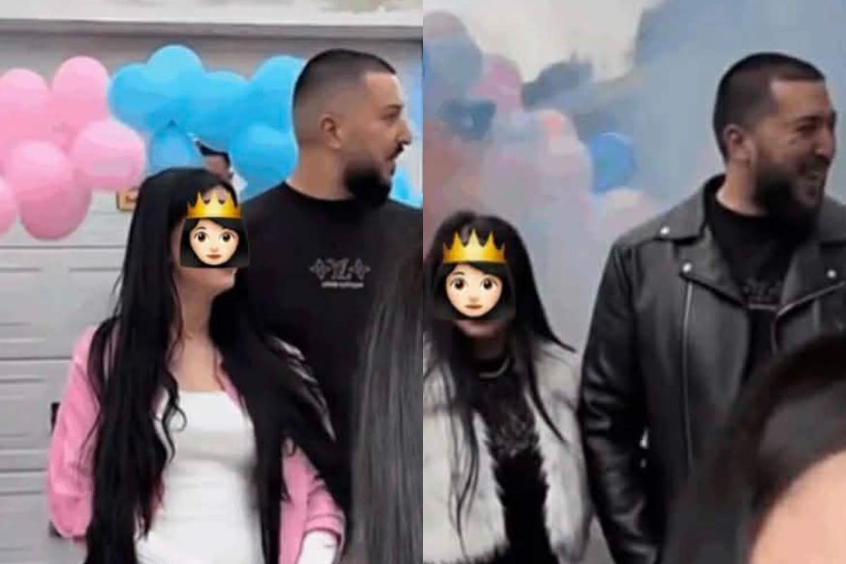 Adevărul din spatele gender reveal-ului devenit viral. Care e explicația bărbatului filmat cu două femei, viitoare mame
