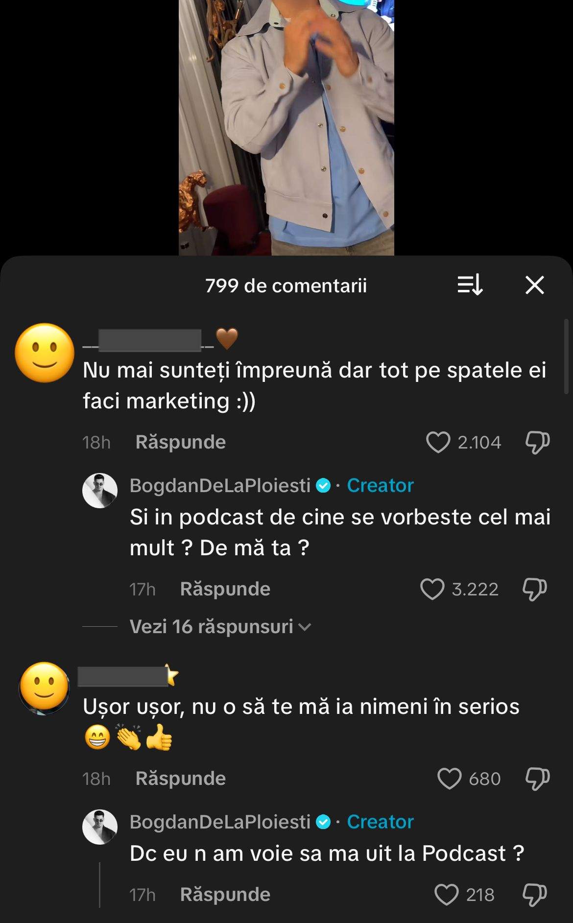 Bogdan de la Ploiești, judecat aspru de fani după ce a recunoscut că totul e doar marketing! Ce i-au reproșat oamenii