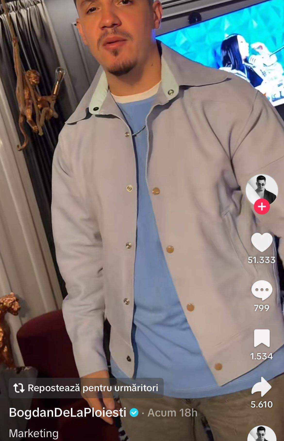Bogdan de la Ploiești, pe TikTok