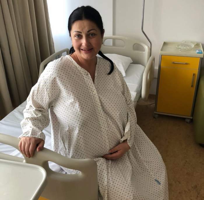 Gabriela Cristea, însărcinată