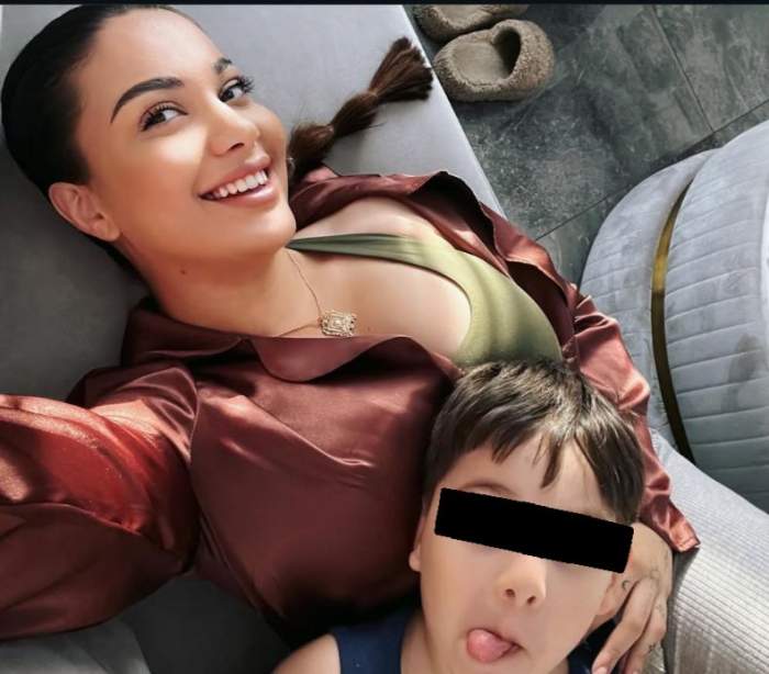 Betty Salam și fiul ei