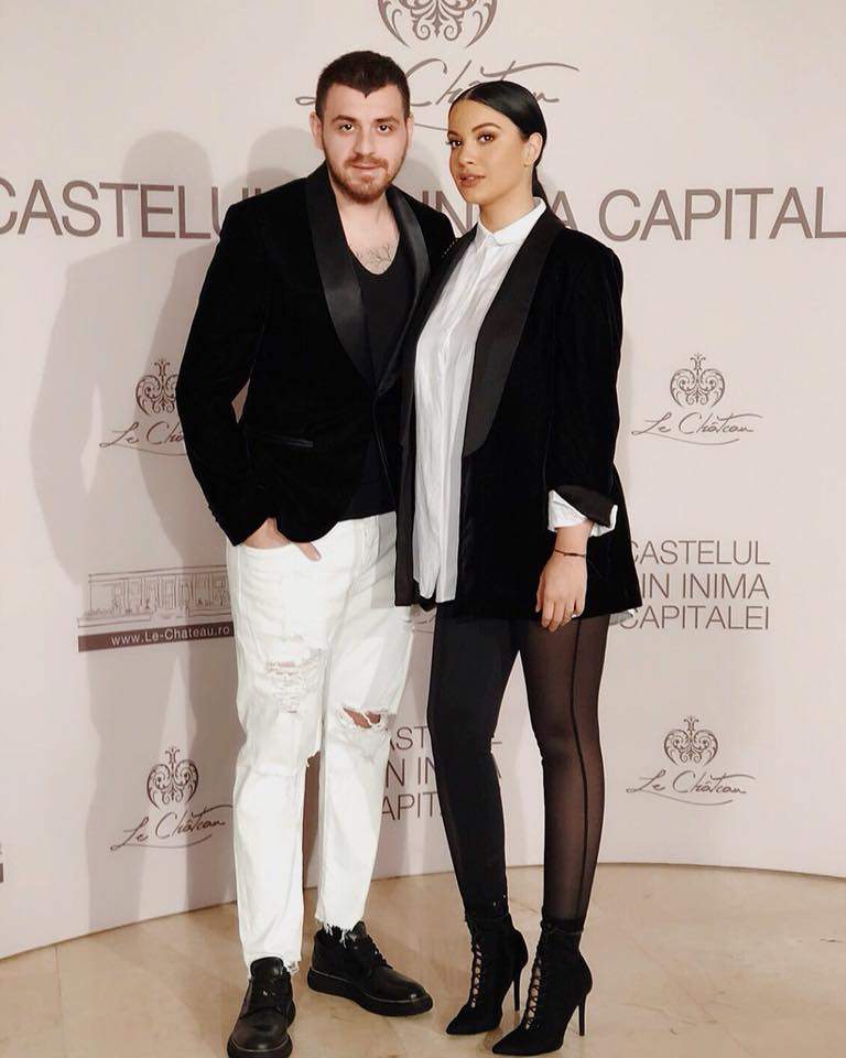 Betty Salam impreuna cu fostul sot