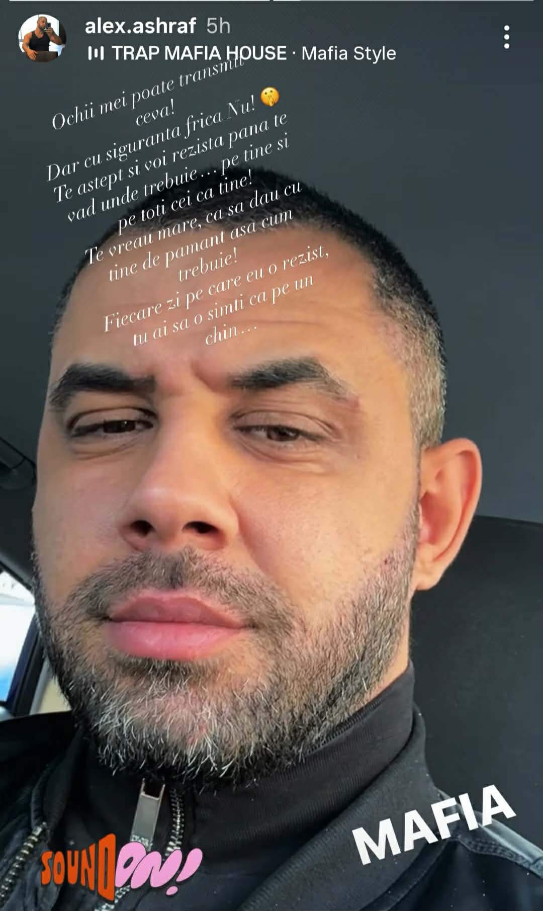 mesajul acid al lui Alex Ashraf