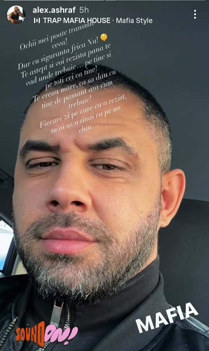 mesajul acid al lui Alex Ashraf