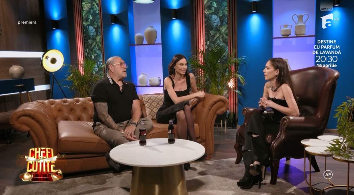 Serghei Mizil și Alina Pușcău, alături de Irina Fodor