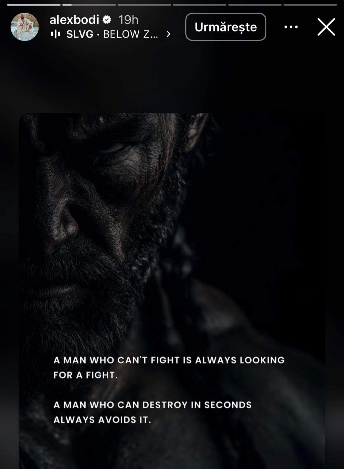 Mesajul lui Alex Bodi