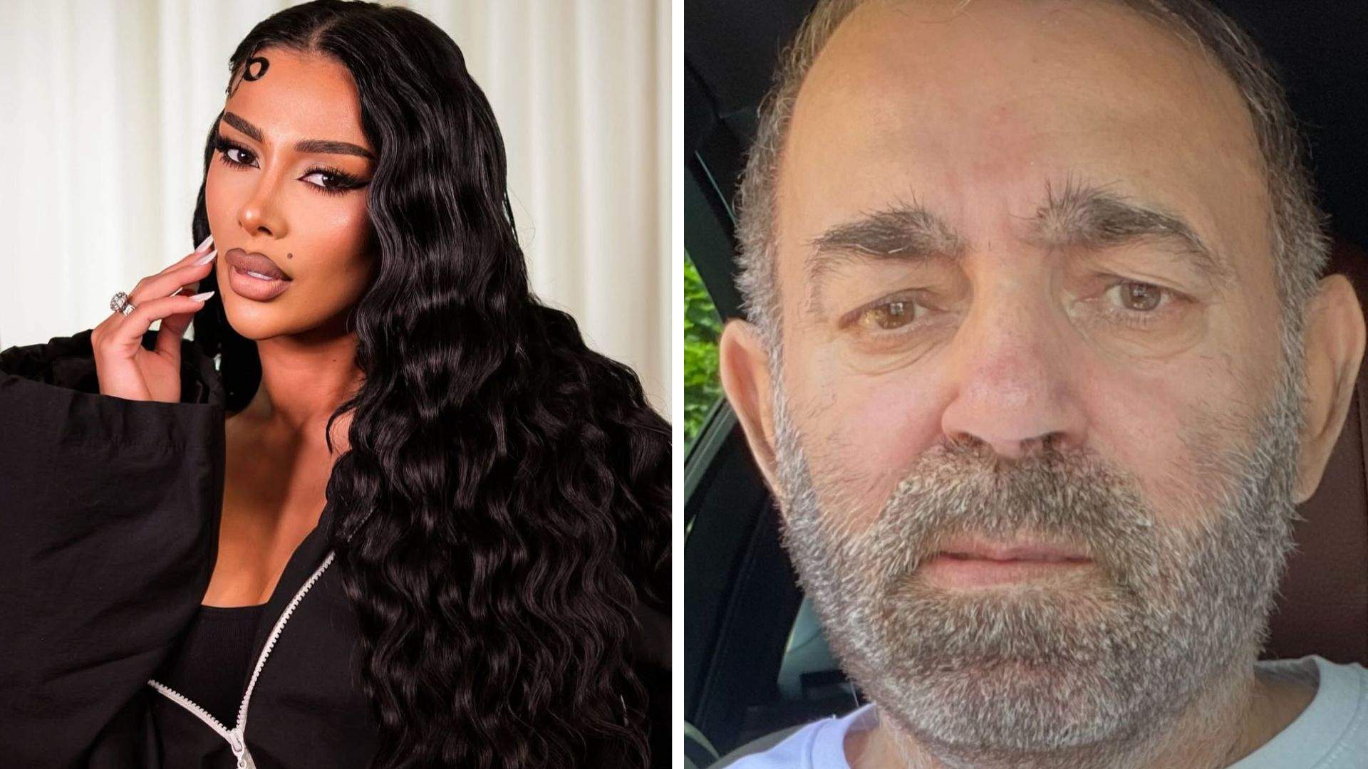 Colaj foto cu Cristina Pucean și tatăl ei