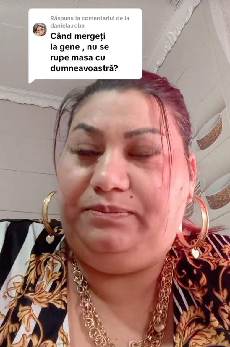 Tiktokerița jignită de Dana Roba