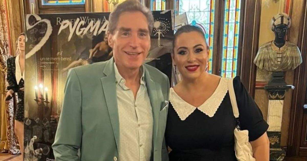 Oana Roman și tatăl ei, Petre Roman