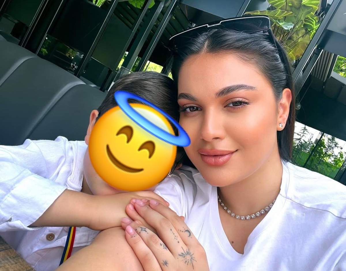 Betty Salam și fiul ei