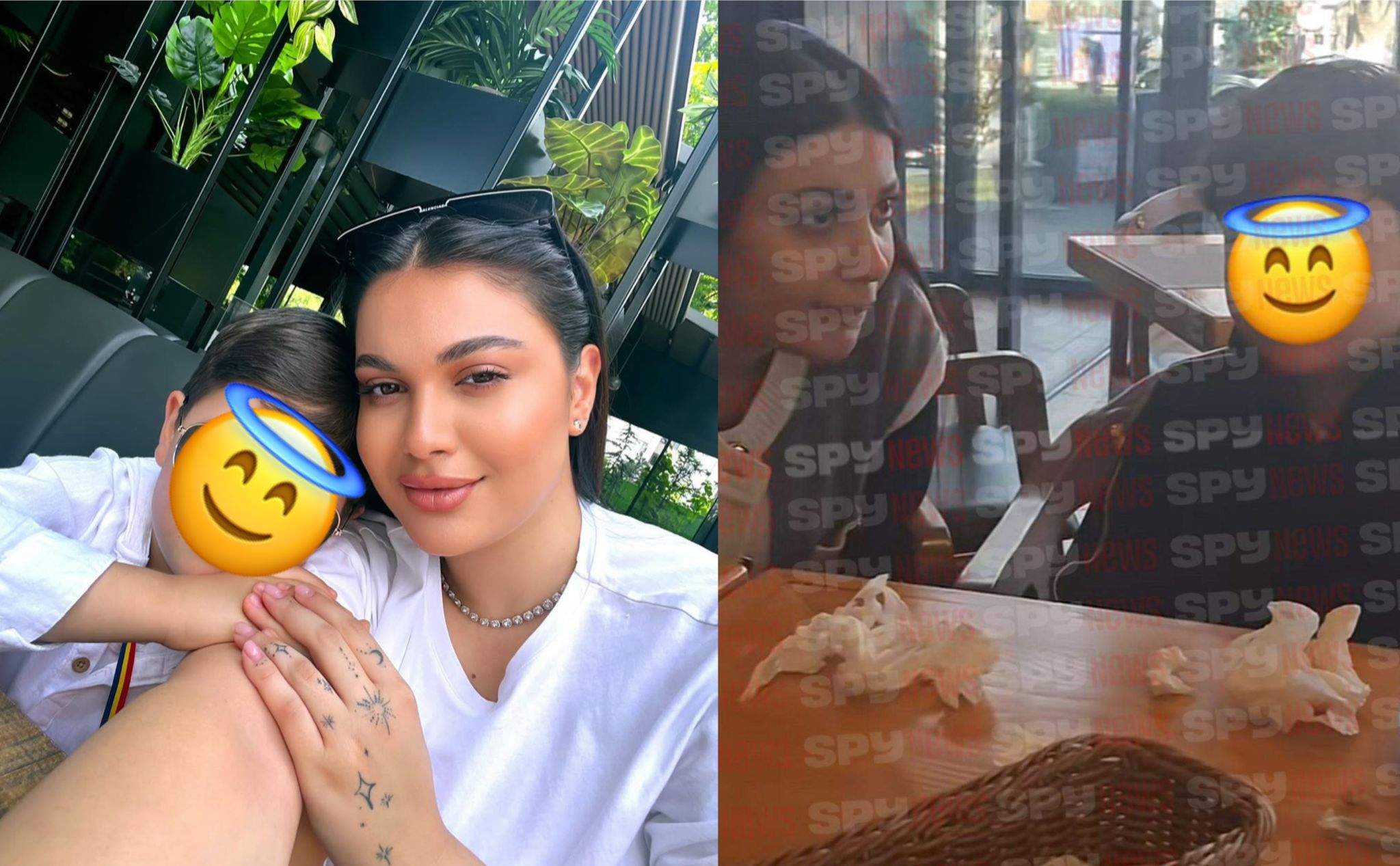 Colaj Betty Salam și fiul ei