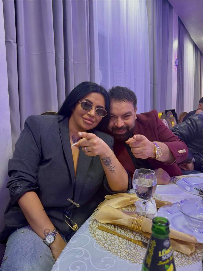 Raluca Dragoi s-a fotografiat cu Florin Salam