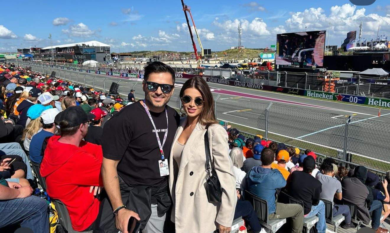 Anda Călin și Liviu Vârciu, la formula 1