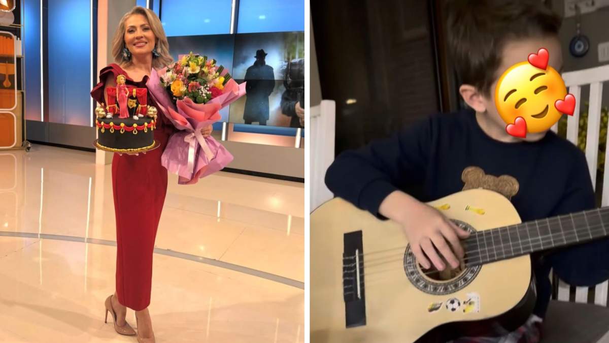 Colaj foto cu Mirela Vaida și fiul ei