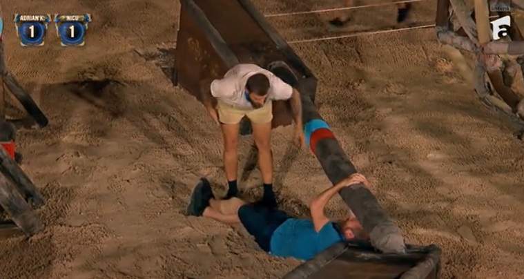 Nicu Grigore, accidentare gravă la Survivor! El și Kaan au intrat la duel, însă nimeni nu a plecat acasă
