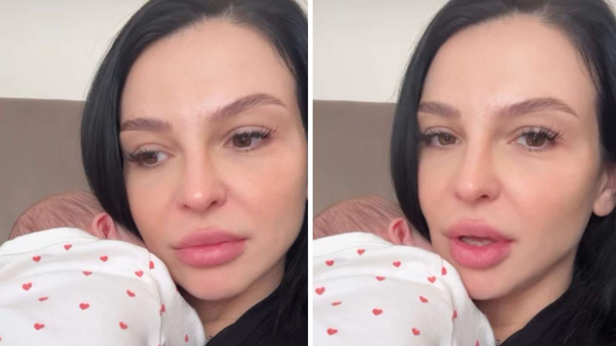 Colaj foto cu Francisca și fiica ei