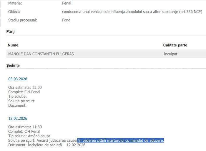 Decizie radicală, în dosarul lui Fulgy de la Clejani: dus cu duba poliției, la tribunal! Detalii exclusive