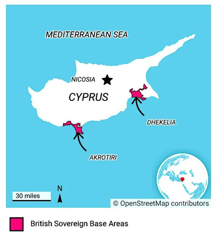Baza militară britanică din Cipru