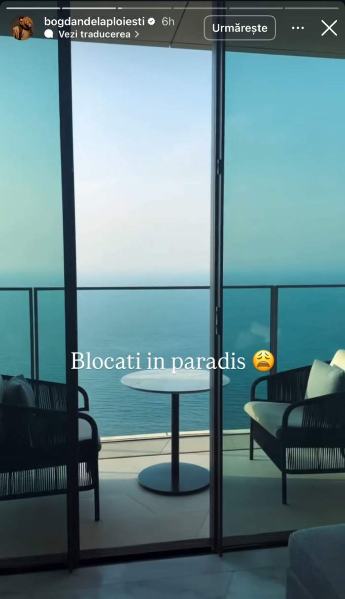 Priveliștea cu care se trezește în Dubai Bogdan de la Ploiești