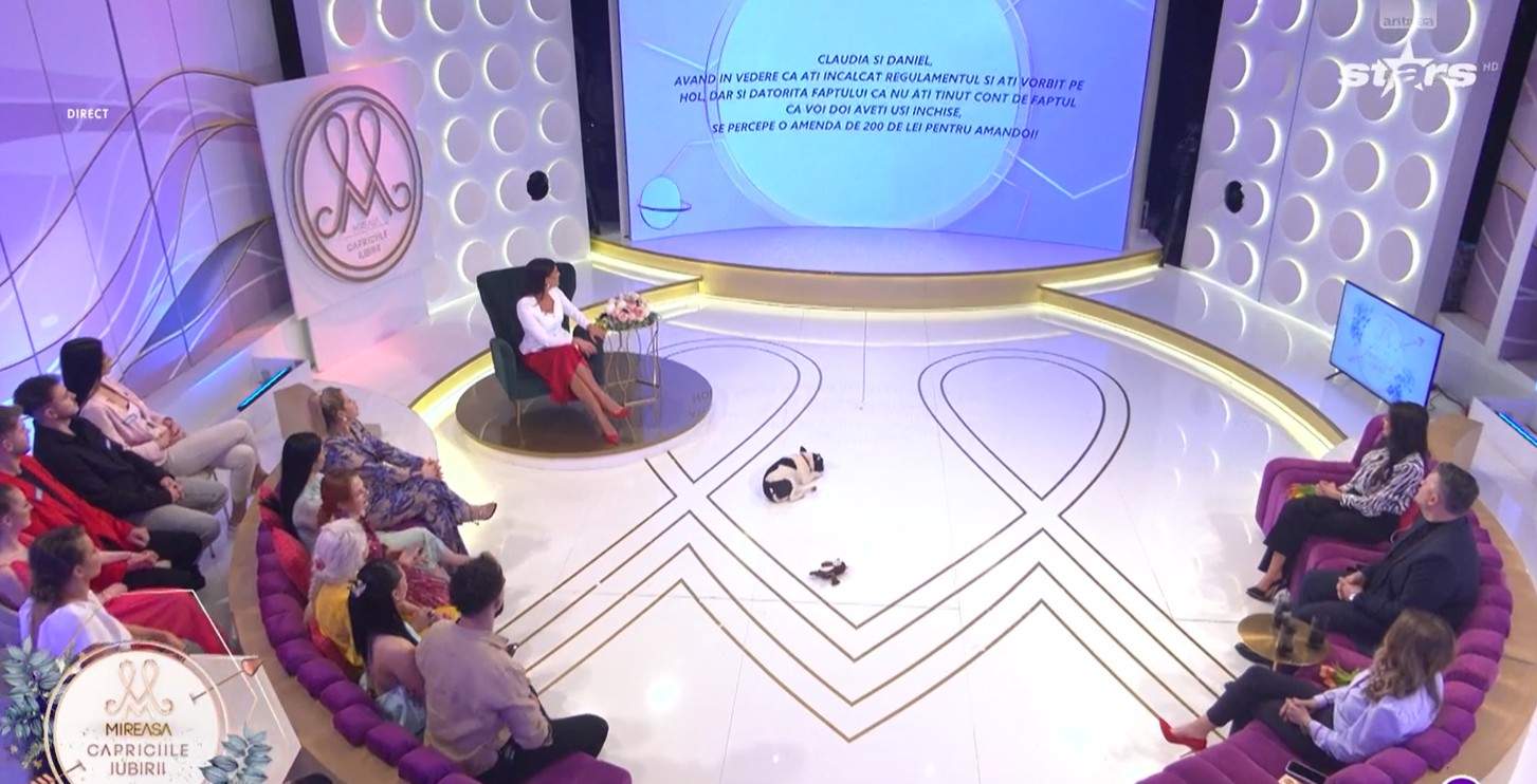 amendă de 200 lei pentru Claudia și Daniel