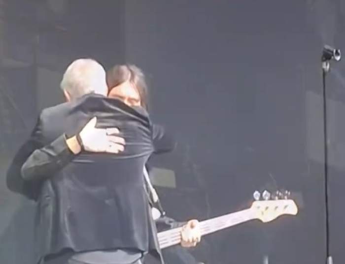 Imagine cu Dan Bittman și fiul lui Mugurel Vrabete