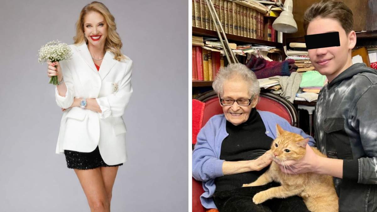 Colaj foto cu Ileana Badiu și doamna Sănduța