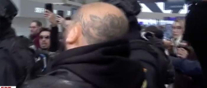 Frații Mocanu, pe aeroportul Otopeni