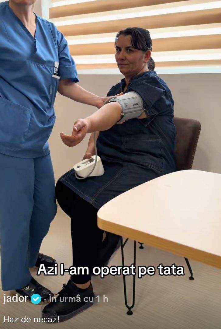 Mama lui Jador, la spital