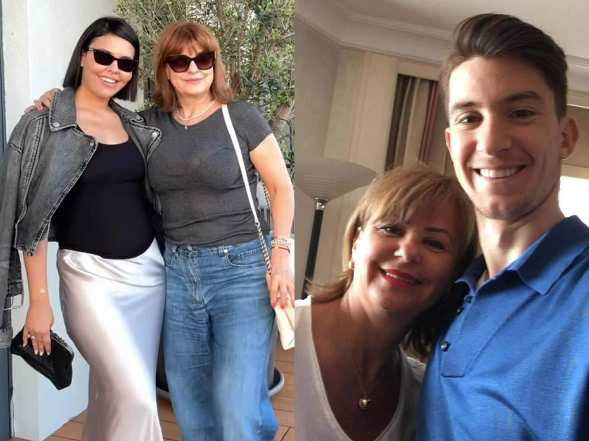 Andreea Popescu, Rareș Cojoc și mama lui