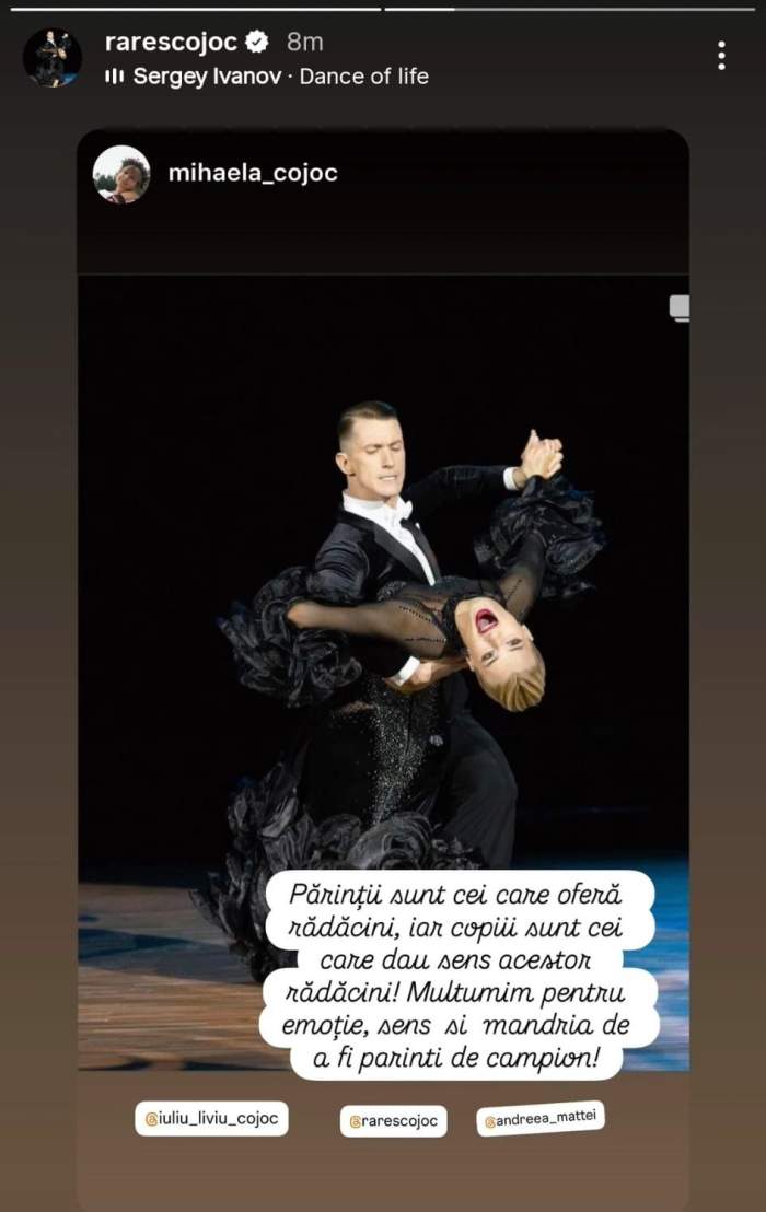 declarațiile mamei lui Rareș Cojoc