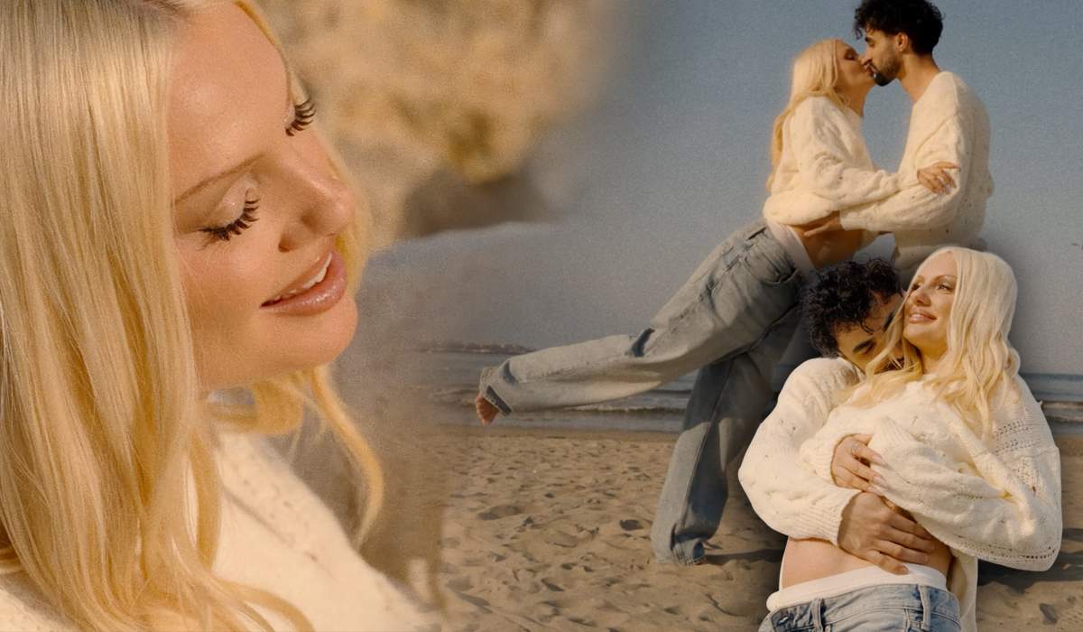 Imagini înduioșătoare cu Alexandra Stan însărcinată și iubitul! Cântăreața e mai îndrăgostită ca niciodată