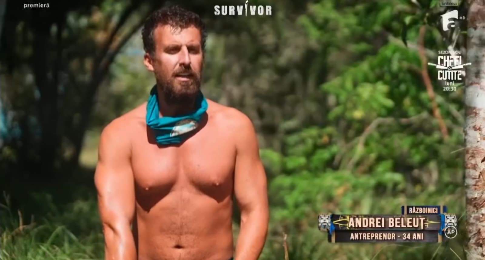 Andrei Beleuț de la Survivor, pus la zid de Războinici! Gestul care i-a scos pe colegii lui din sărite