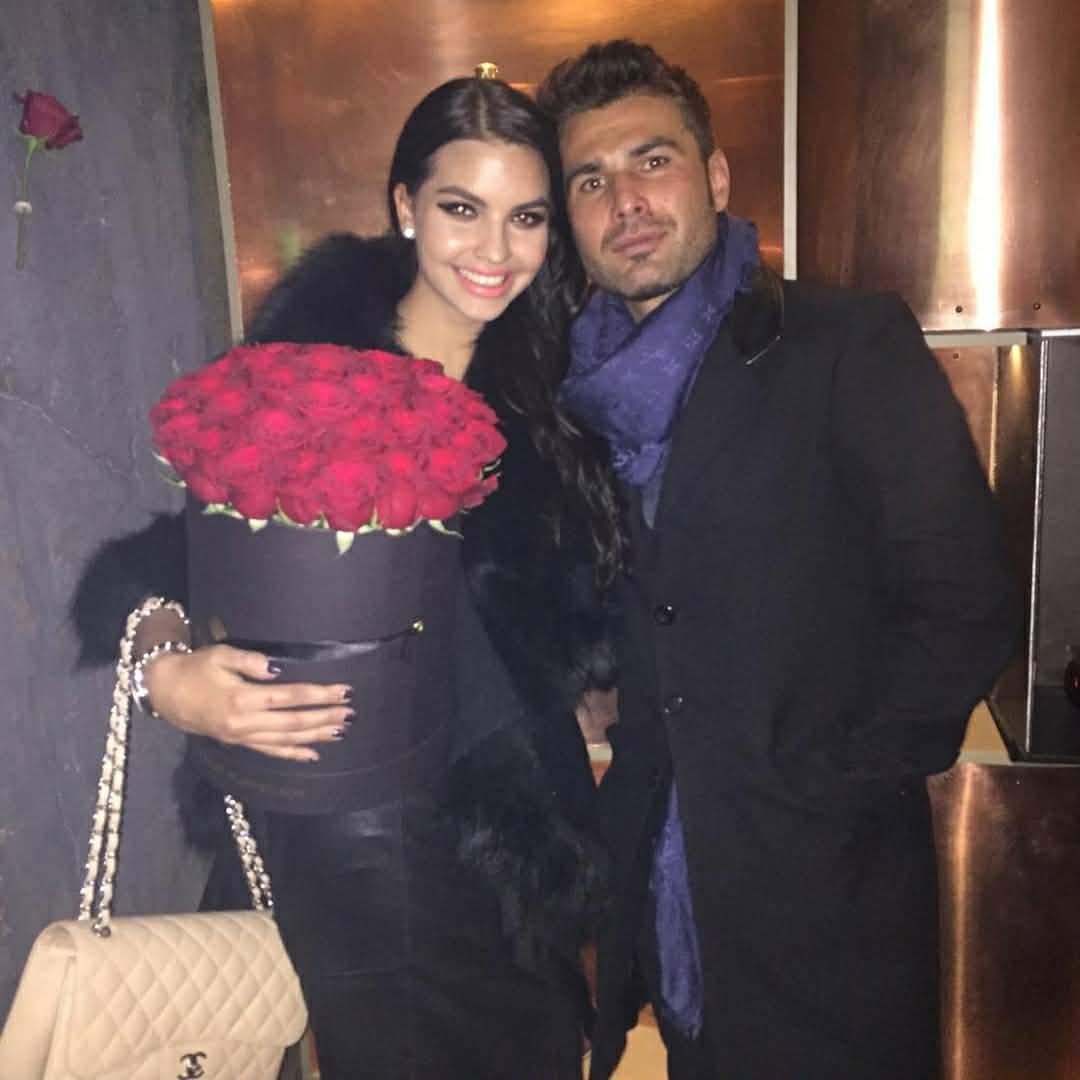 Adrian Mutu și Sandra Mutu