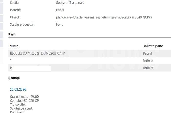 Oana Mizil face acuzații grave | Dosarul penal a ajuns pe masa judecătorilor