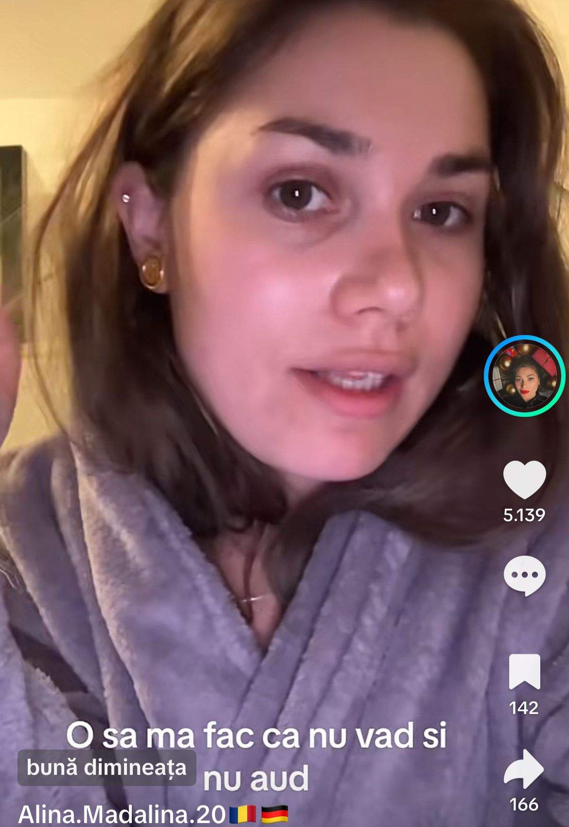 Alina Mădălina, pe TikTok