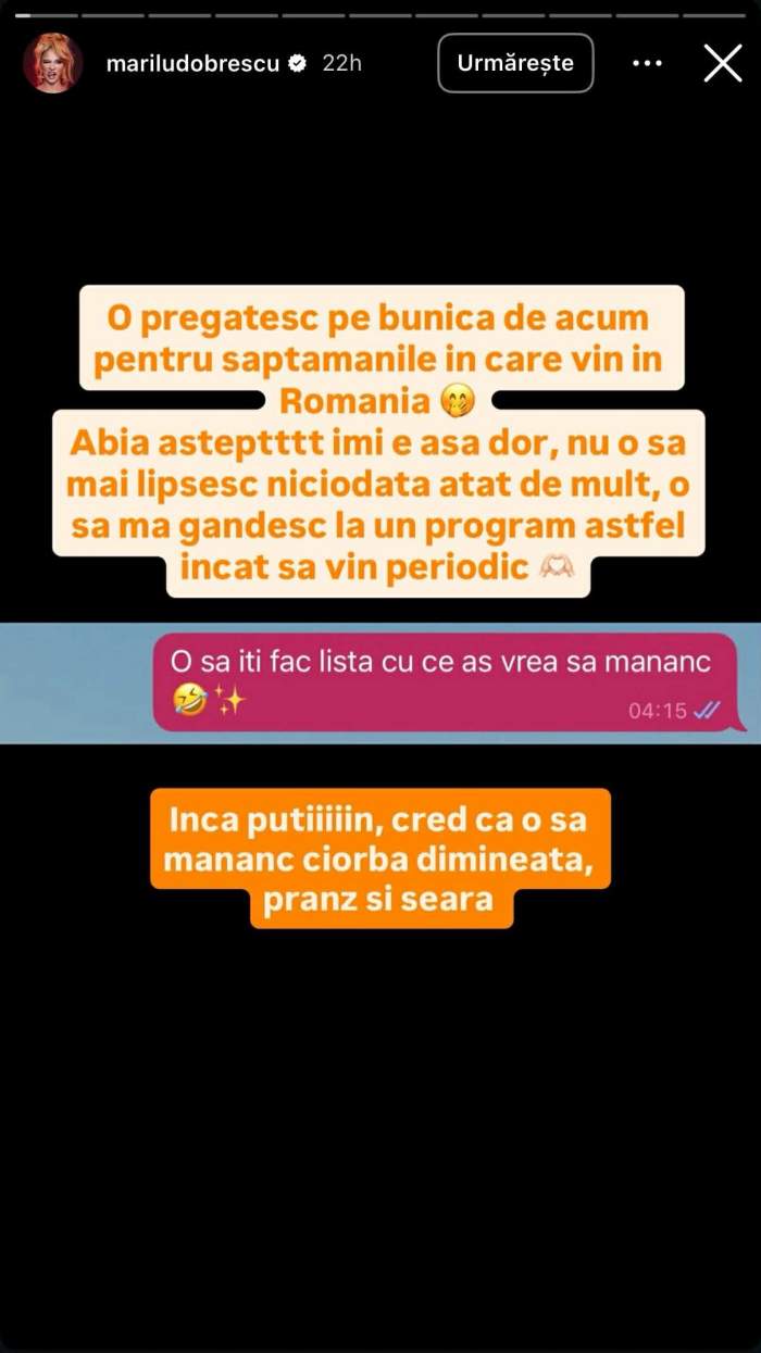 Marilu Dobrescu se întoarce în România! Ce planuri are influencerița