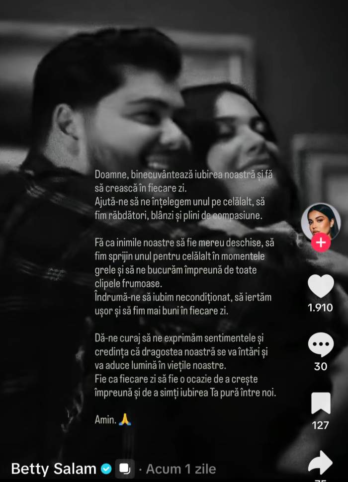 Mesajul lui Betty Salam