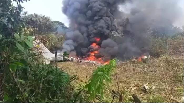 Accident aviatic, în Columbia