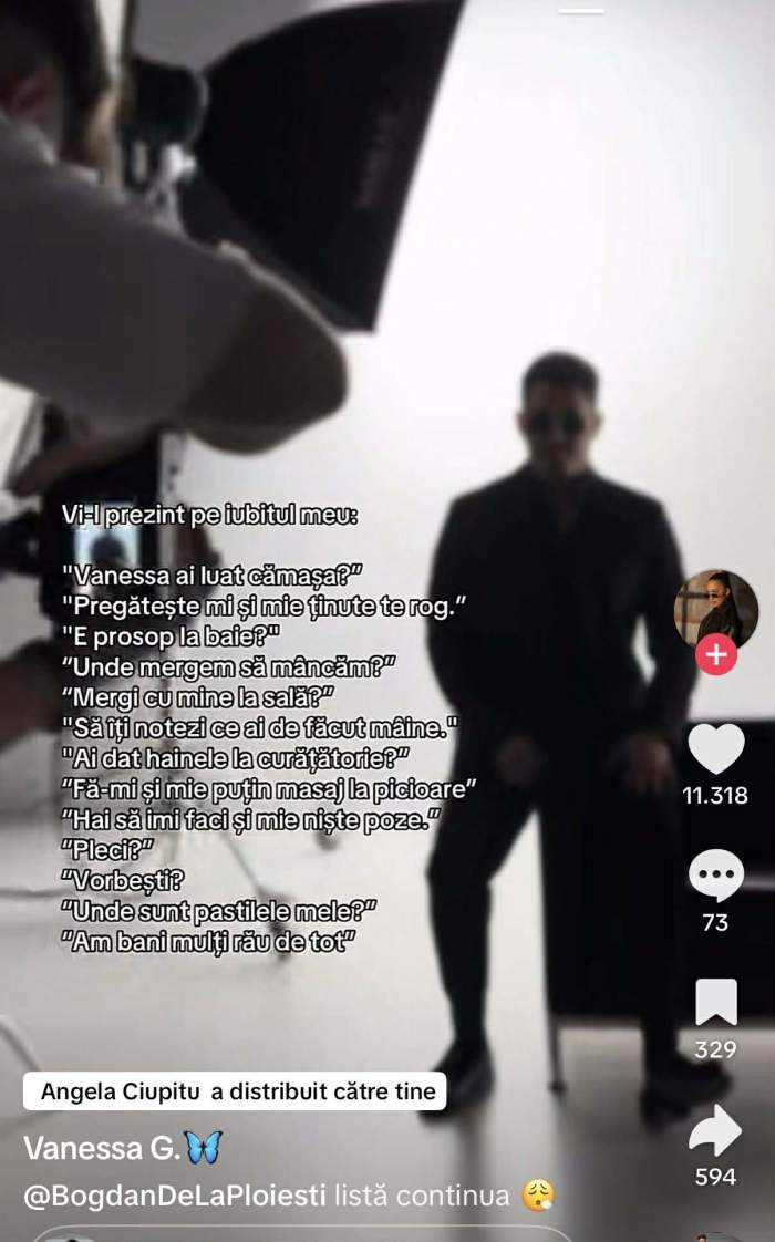 Lista lungă de cerințe a lui BDLP! Ce trebuie să facă Vannesa să îl facă fericit