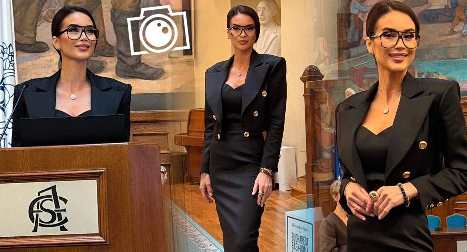 Geanina Ilieș deschide Bucharest Fashion Week! Prezentatoarea Știrilor Antena Stars, prezență impecabilă la evenimentul de clasă