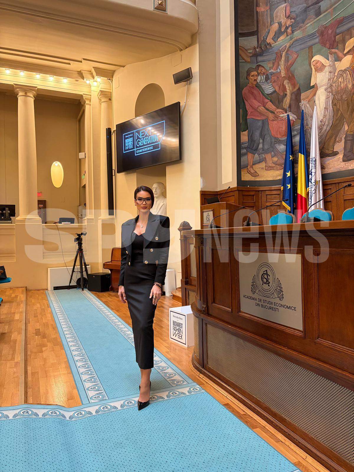 Geanina Ilieș deschide Bucharest Fashion Week! Prezentatoarea Știrilor Antena Stars, prezență impecabilă la evenimentul de clasă