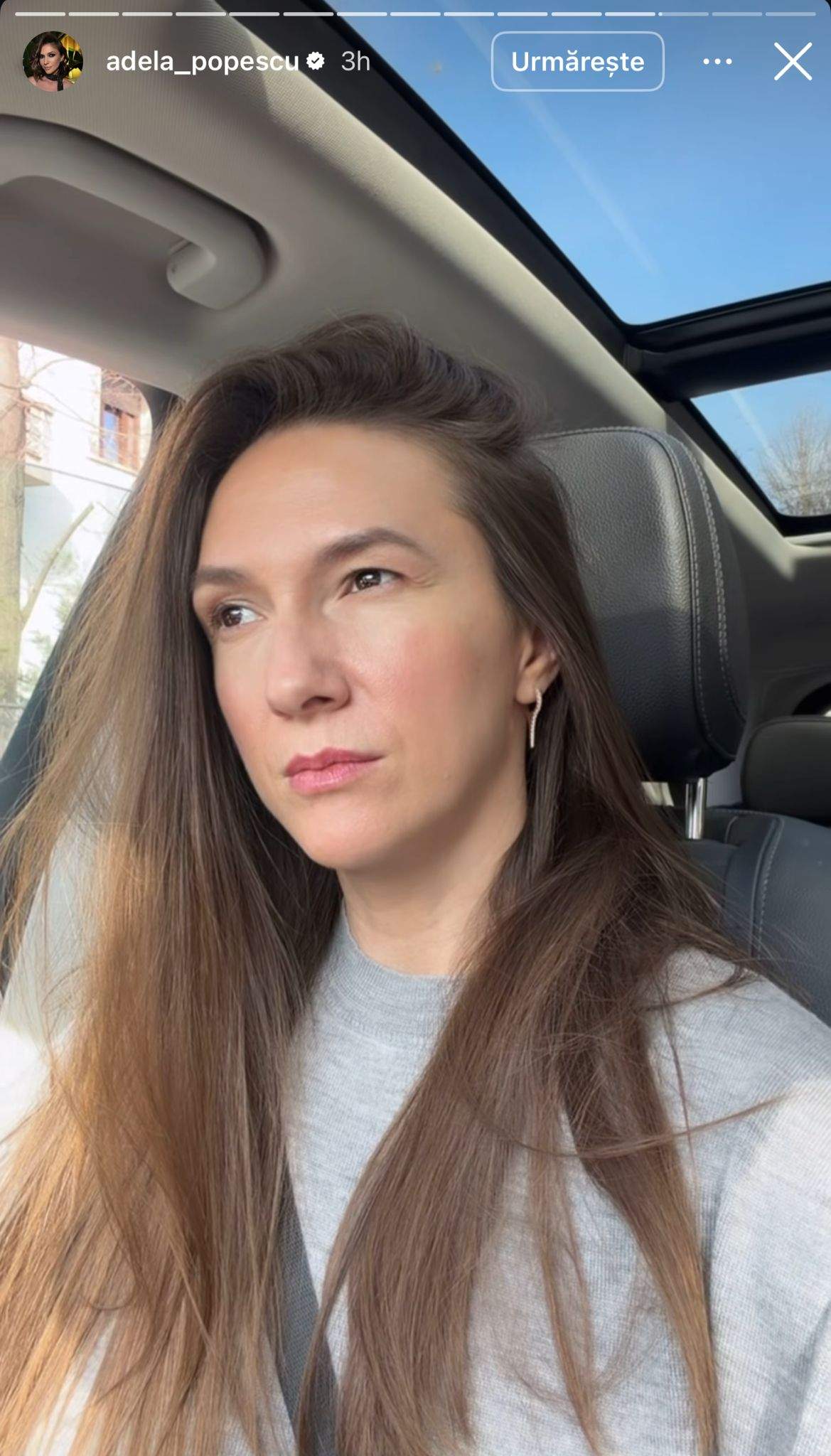 Adela Popescu povestește cu urmăritorii ei