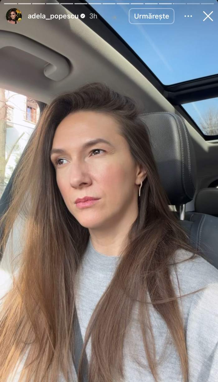 Adela Popescu povestește cu urmăritorii ei