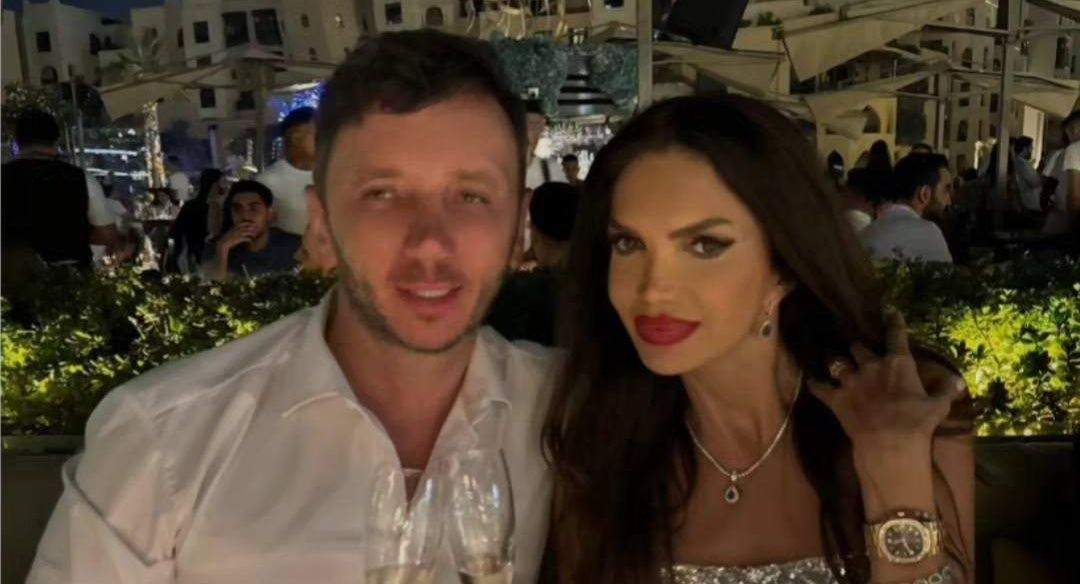 Cristina Spătar, alături de soț