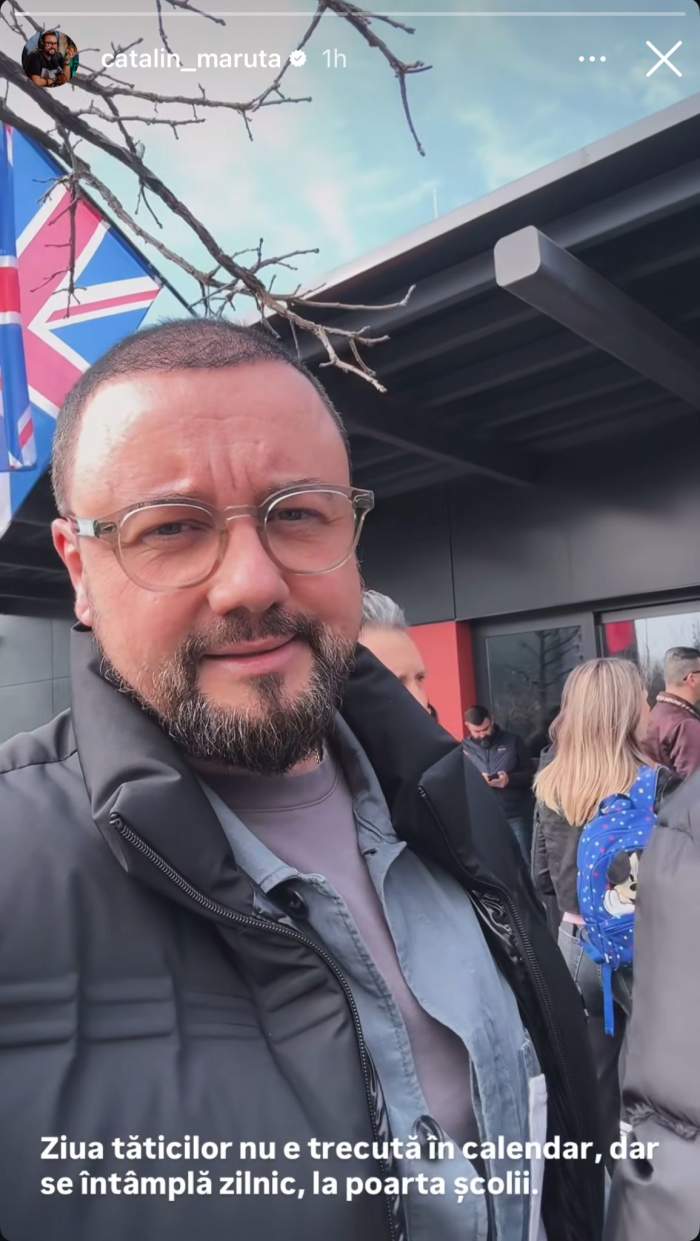 Cătălin Măruță, pe story