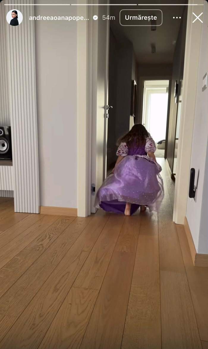 După ce s-a mutat, Andreea Popescu s-a întors în casa unde a locuit cu Rareș Cojoc