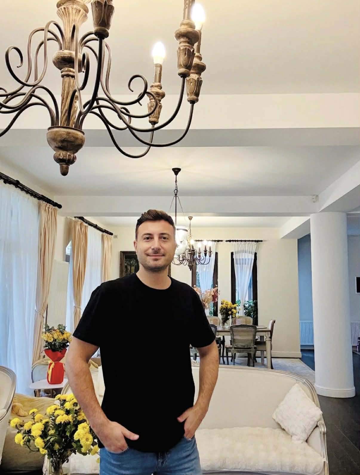 Imagini din casa lui Valentin Sanfira și a Codruței Filip. Cum arată locuința  