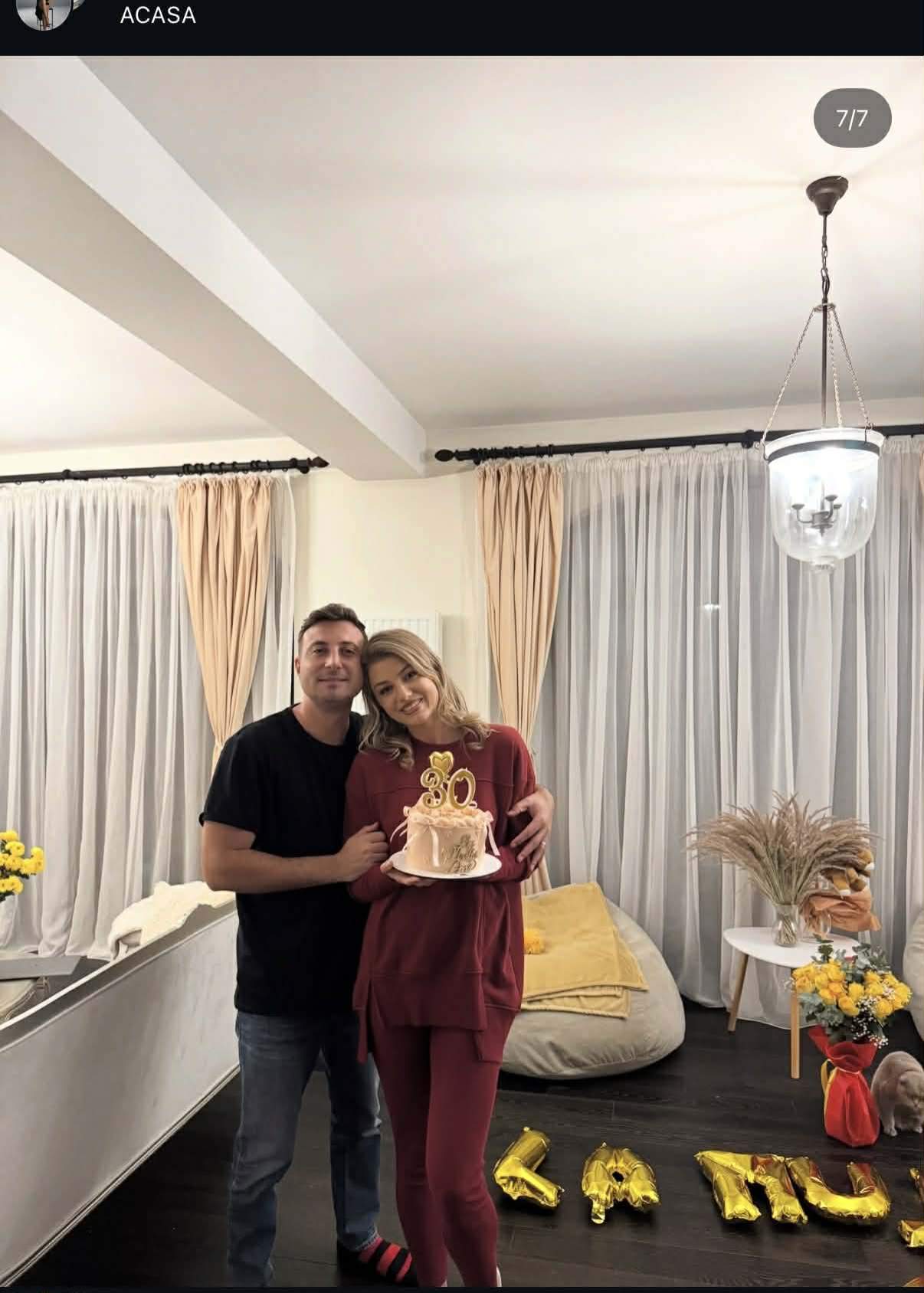 Imagini din casa lui Valentin Sanfira și a Codruței Filip. Cum arată locuința  